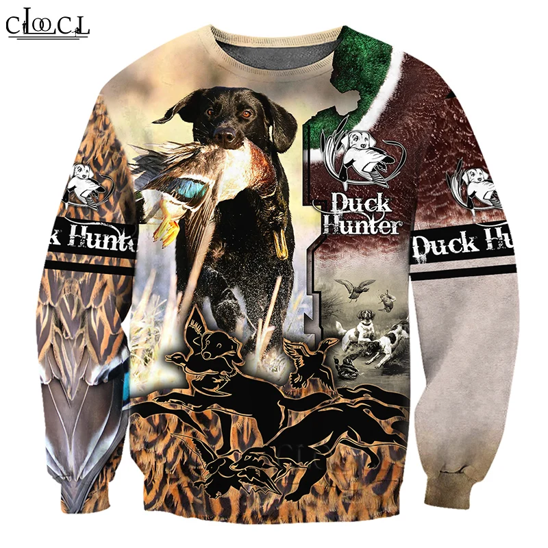 HX Fashion Men Women Newest Animal Duck Hunting 3D Printed Harajuku Sweatshirt Casual Streetwear Tracksuit Tops Drop Shipping
HX Fashion Men Women Newest Animal Duck Hunting 3D Printed Harajuku Sweatshirt Casual Streetwear Tracksuit Tops Drop Shipping