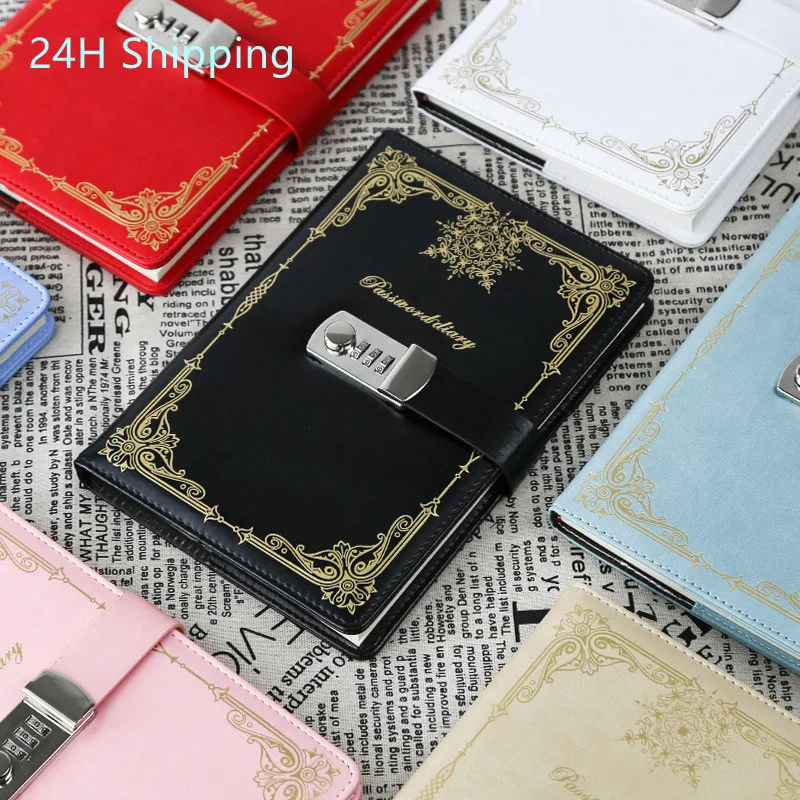 A5 New travelers notebook password lock design luxury diary successful office creative business gift plan school supplies
A5 New travelers notebook password lock design luxury diary successful office creative business gift plan school supplies