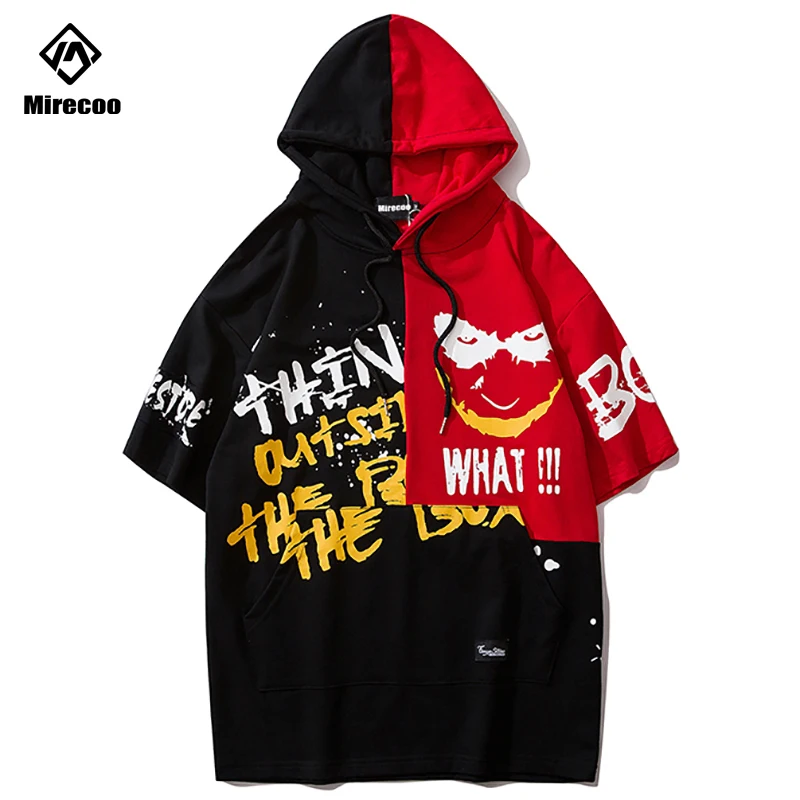 Patchwork Men T shirts Hip Hop Joker Printed T-shirts Men Joaquin Phoenix Harajuku Fashion High Street Men Clothes New Top Tees
Patchwork Men T shirts Hip Hop Joker Printed T-shirts Men Joaquin Phoenix Harajuku Fashion High Street Men Clothes New Top Tees
