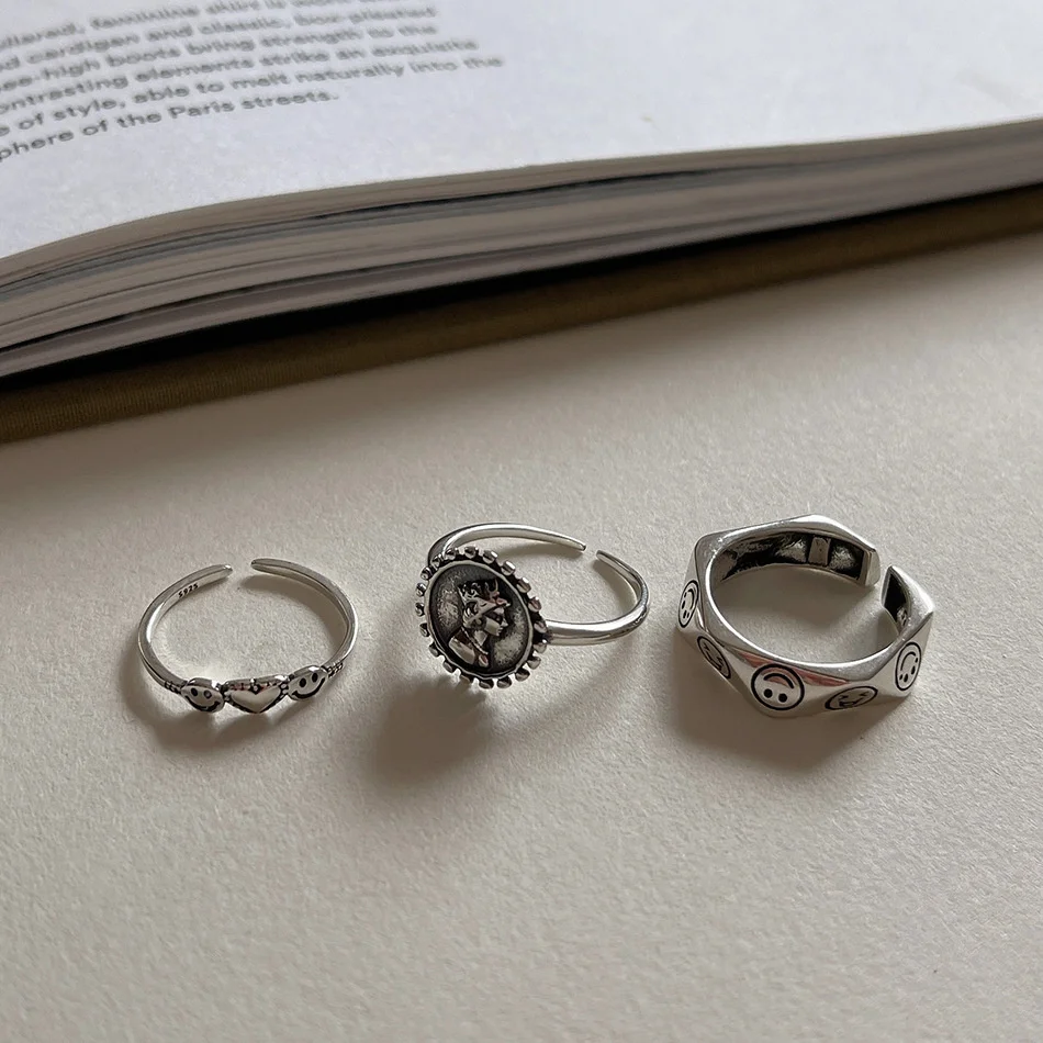 925 Sterling Silver Korean Minimalist Design gift For Women's Party Adjustable Rings 2021 Accessories Engagement Fine Jewellery
925 Sterling Silver Korean Minimalist Design gift For Women's Party Adjustable Rings 2021 Accessories Engagement Fine Jewellery