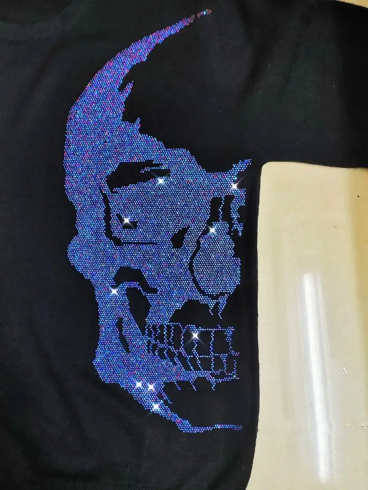 New Style Oversized Gradient Hot Diamond Skull Men's Sweater Pullover Cashmere Breathable Sweatshirt
New Style Oversized Gradient Hot Diamond Skull Men's Sweater Pullover Cashmere Breathable Sweatshirt