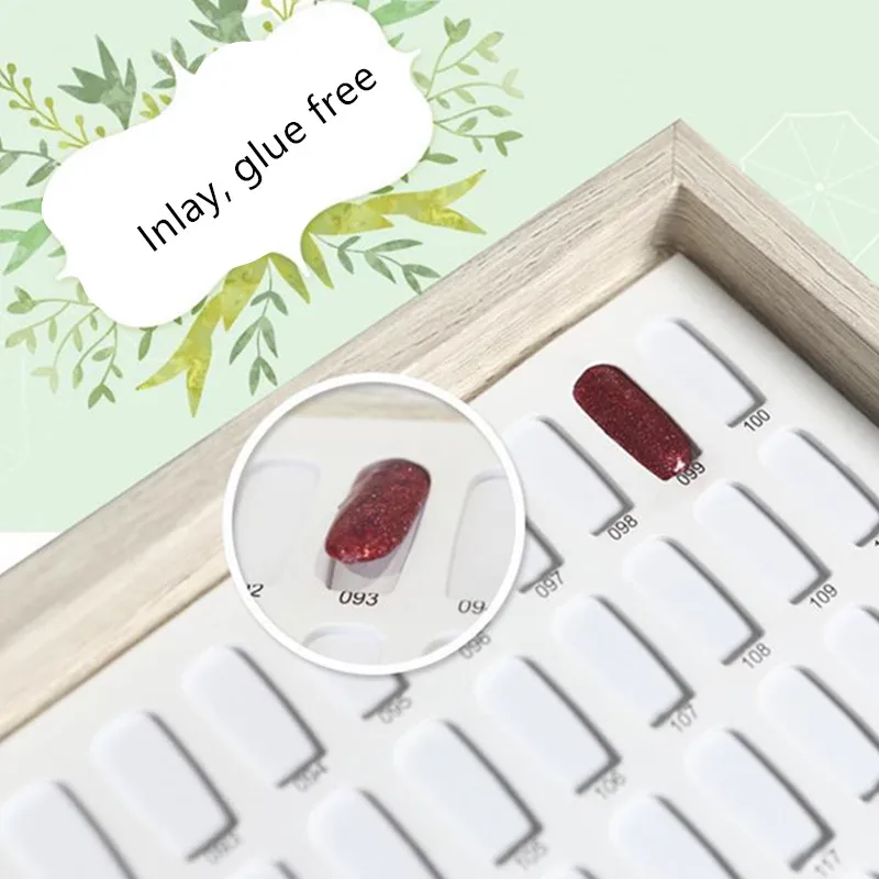 Women 180 Colors Wood Nail Polish Display Book Nail Art Palette False Nail Color Book Display Manicure Tool 20#1121
Women 180 Colors Wood Nail Polish Display Book Nail Art Palette False Nail Color Book Display Manicure Tool 20#1121