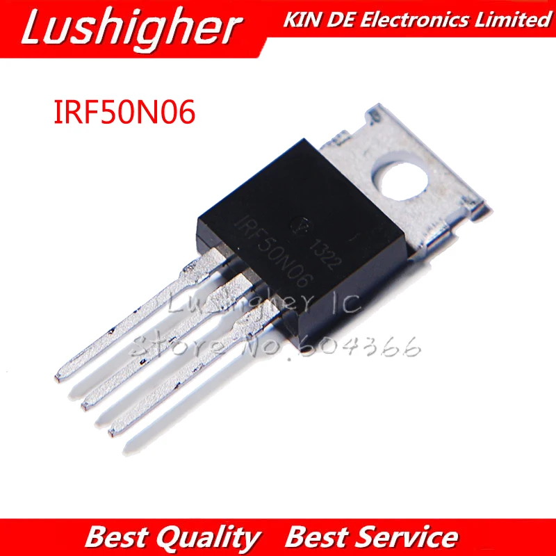 10 шт. IRF50N06 TO220 50N06 TO-220 
10 шт. IRF50N06 TO220 50N06 TO-220