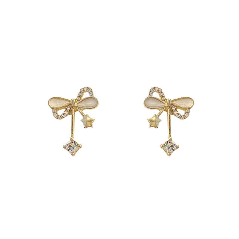 Sailing Rain 925 Silver Bowknot Earring For Women Female Bride Girl Wedding Gift Birthday Hip Hop Long Tassel Stud Earring
Sailing Rain 925 Silver Bowknot Earring For Women Female Bride Girl Wedding Gift Birthday Hip Hop Long Tassel Stud Earring