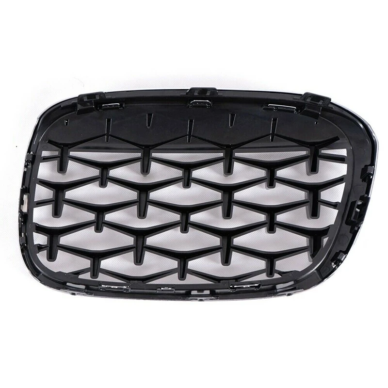 Car Diamond Front Kidney Grille Silver For-BMW F48 F49 X1 2016-2019
Car Diamond Front Kidney Grille Silver For-BMW F48 F49 X1 2016-2019