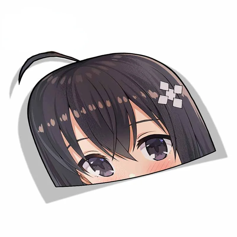 13*9cm Window Cartoon Car Sticker for Kaede Honjou Maple Bofuri Peek Big Head Anime Vinyl JDM Trunk Decal KK
13*9cm Window Cartoon Car Sticker for Kaede Honjou Maple Bofuri Peek Big Head Anime Vinyl JDM Trunk Decal KK