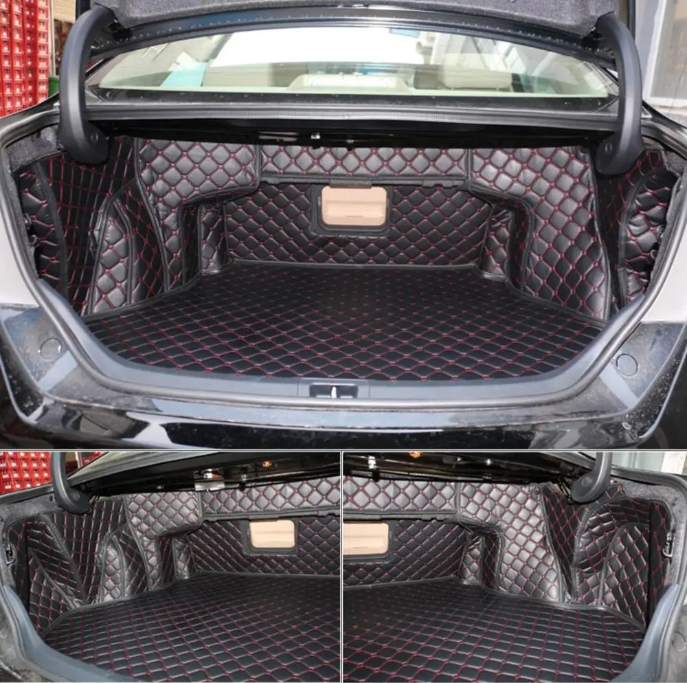 

Волоконно-кожаный коврик для багажника автомобиля для toyota camry XV50 2012 2013 2014 2015 2016 2017 Daihatsu Altis, автомобильные аксессуары