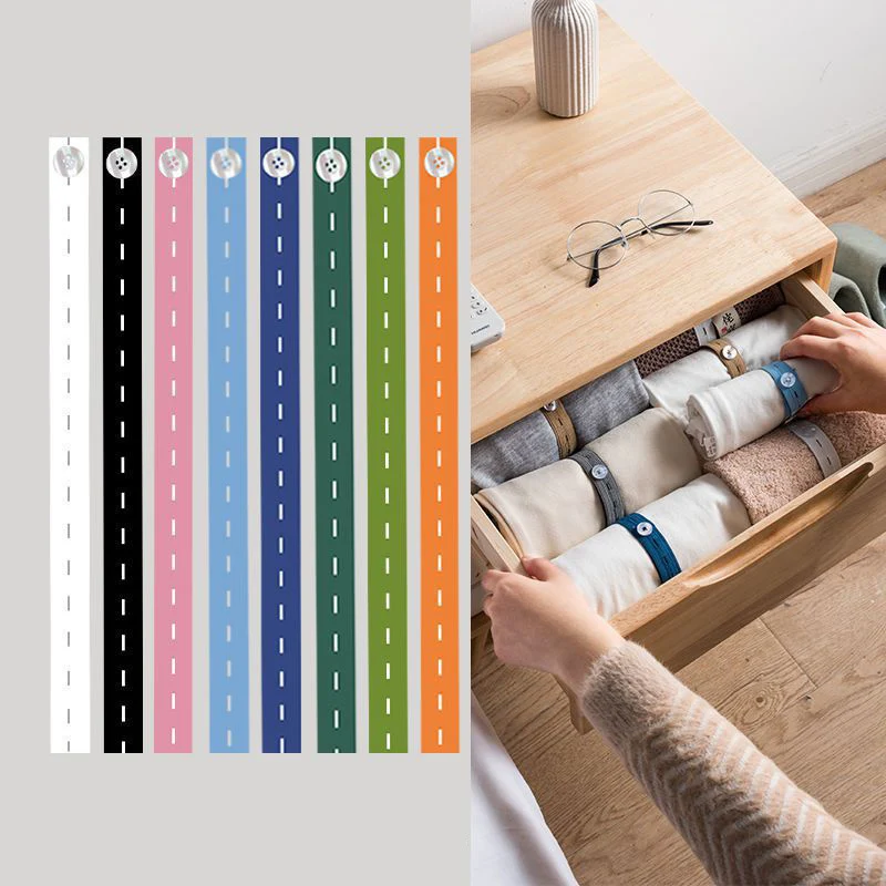 Creative Sweater Storage Elastic Belt Portable Self-adhesive Roll Belt Durable Travel Clothing Storage Gadget Household Supplies
Creative Sweater Storage Elastic Belt Portable Self-adhesive Roll Belt Durable Travel Clothing Storage Gadget Household Supplies