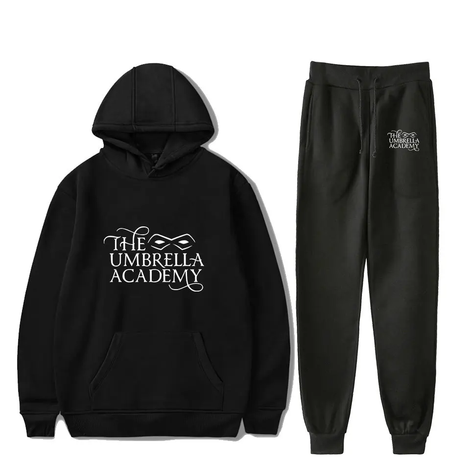 TV Show The Umbrella Academy Men/women's Sportswear Sets Casual Tracksuit Two Piece Set hoodie and Pants Sporting Suits
TV Show The Umbrella Academy Men/women's Sportswear Sets Casual Tracksuit Two Piece Set hoodie and Pants Sporting Suits