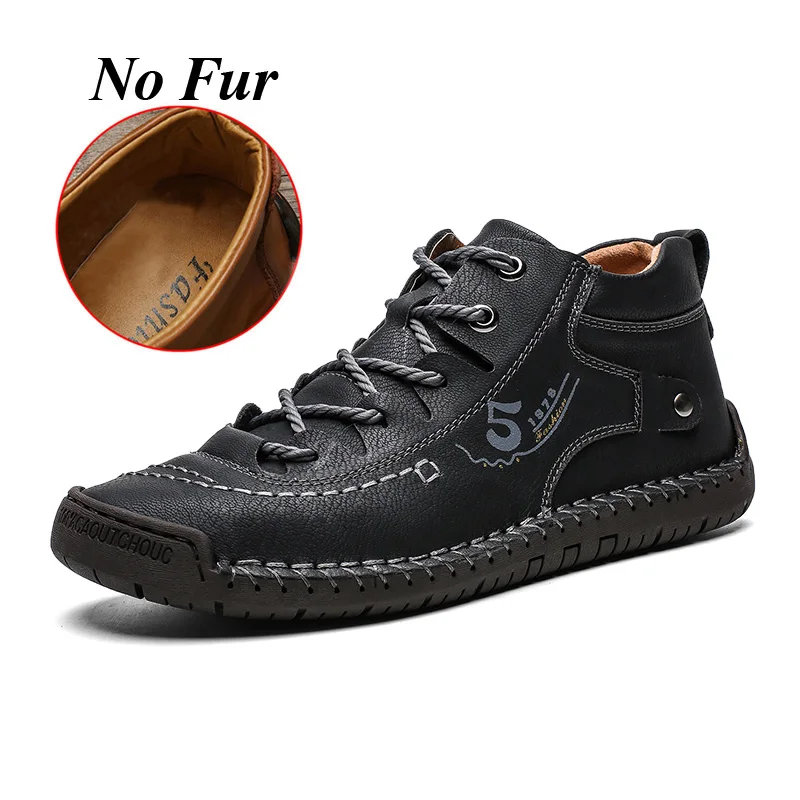 Fashion Men Leather Boots Men's Breathable Boots Winter Shoes High Quality Split Leather Comfortable Ankle Men Warm Boots 38-48
Fashion Men Leather Boots Men's Breathable Boots Winter Shoes High Quality Split Leather Comfortable Ankle Men Warm Boots 38-48