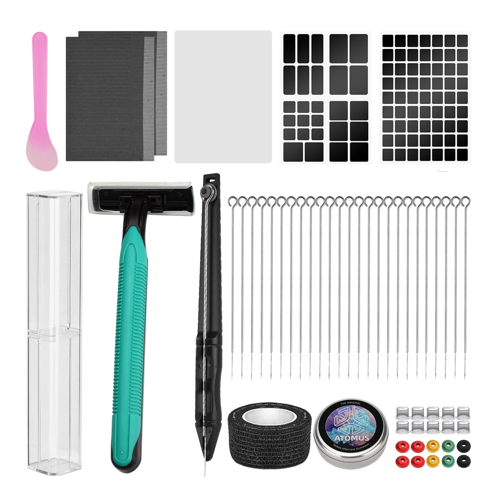 Tattoo DIY Tools Self Hand Poke Pen Tattoo Needles Set Tattooing Art Clean
Tattoo DIY Tools Self Hand Poke Pen Tattoo Needles Set Tattooing Art Clean