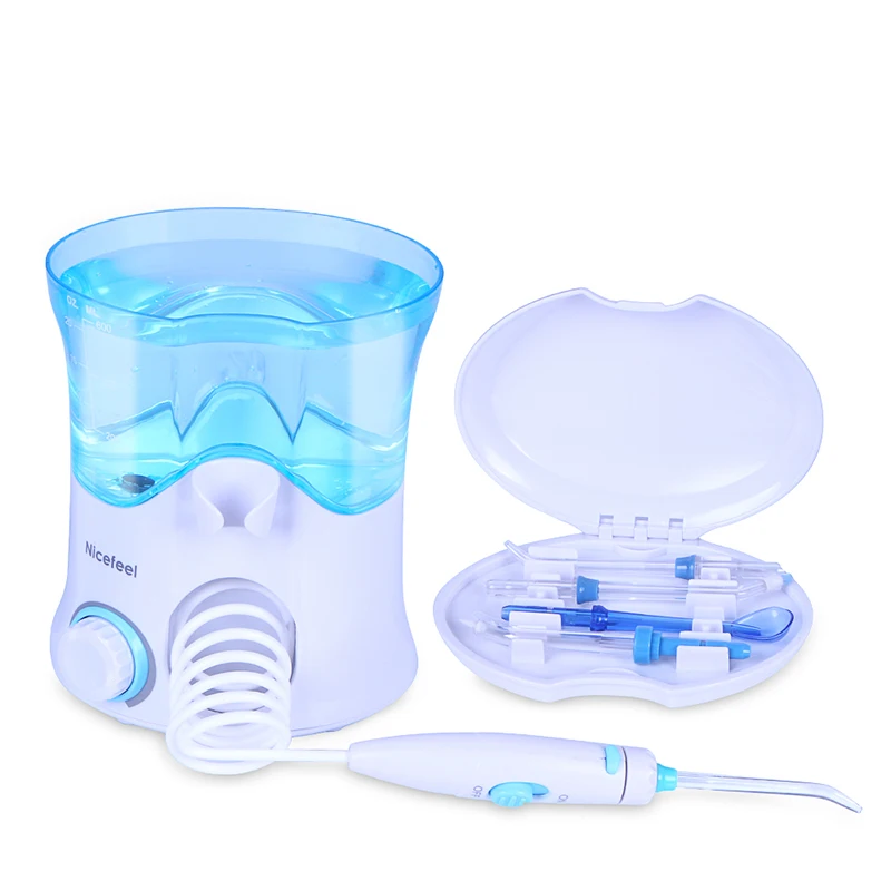 Nicefeel Water Dental Flosser Electric Oral Irrigator Care Dental Flosser Water Toothbrush Dental SPA with 7pcs Tips
Nicefeel Water Dental Flosser Electric Oral Irrigator Care Dental Flosser Water Toothbrush Dental SPA with 7pcs Tips