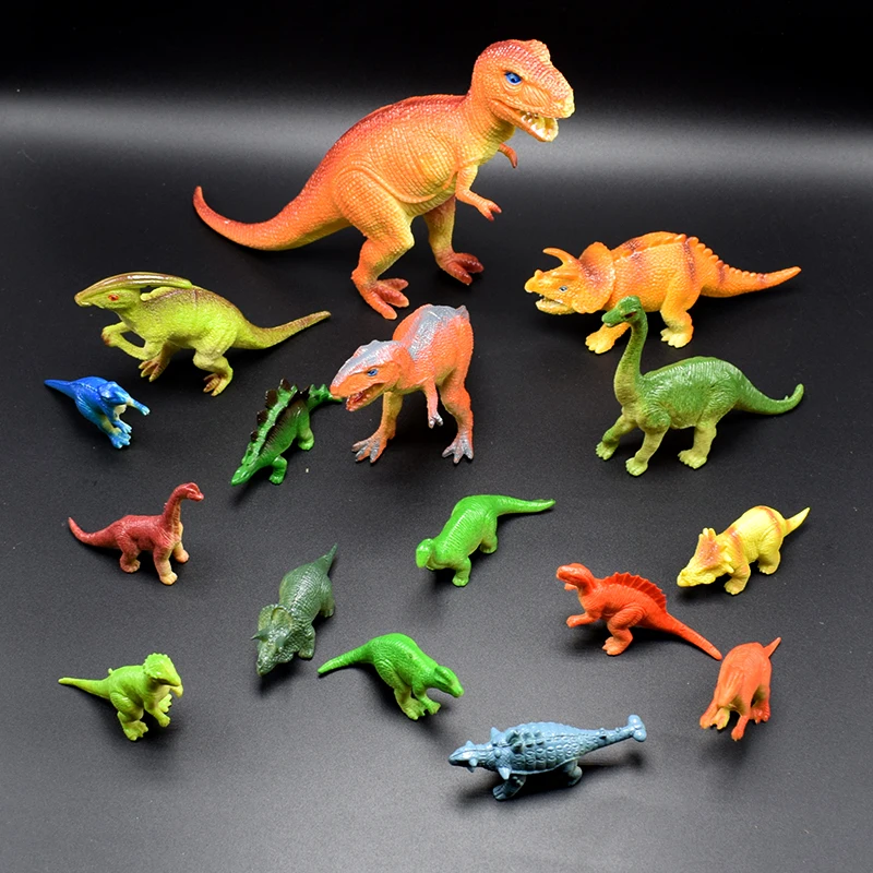 16 set of Mini Dinosaur Model Jurassic dinosaur Tyrannosaurus rex Triceratops dinosaur world model toy set toy Kids Toys
16 set of Mini Dinosaur Model Jurassic dinosaur Tyrannosaurus rex Triceratops dinosaur world model toy set toy Kids Toys