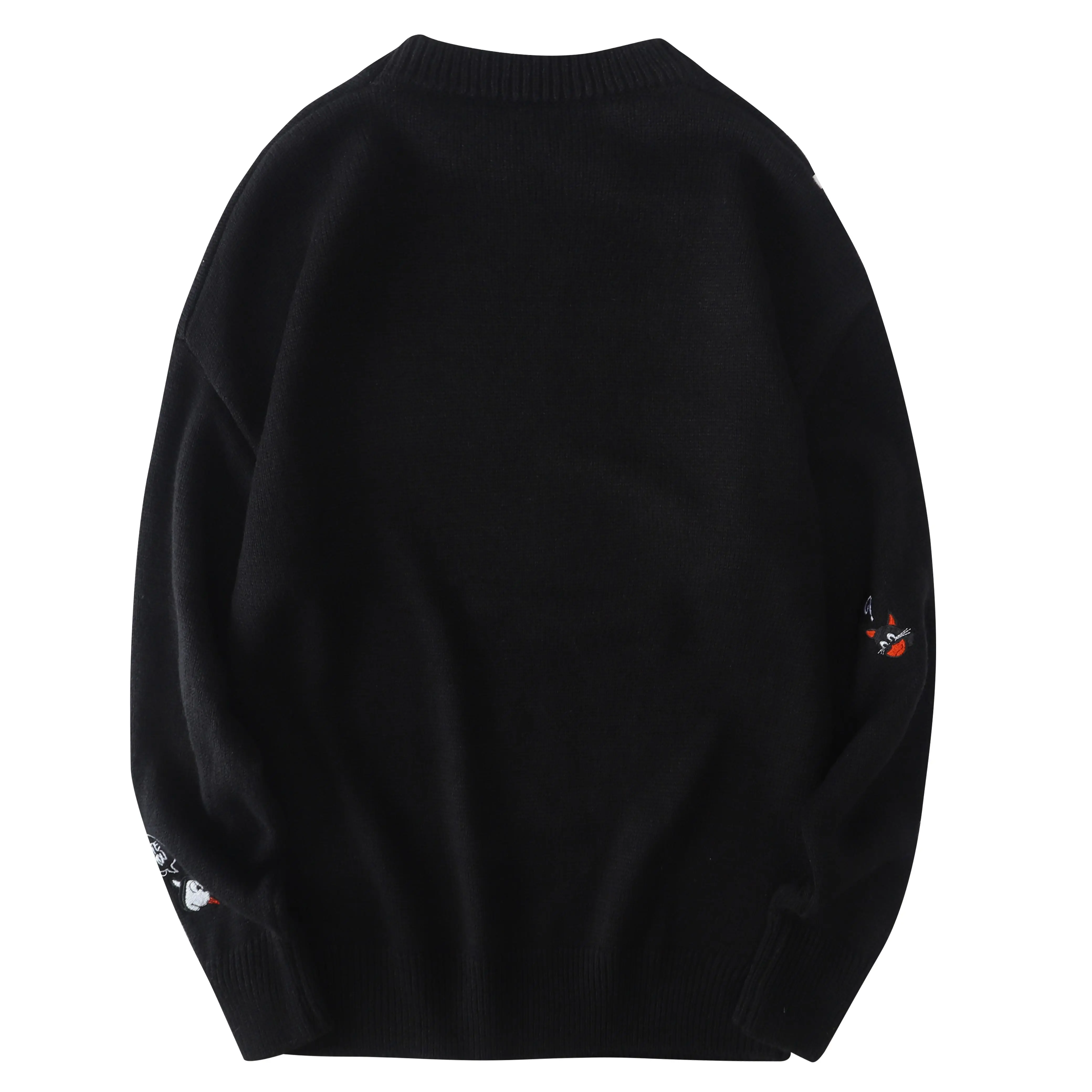 Spring and autumn hong kong style sweater men's korean fashion round neck sweater fat loose plus size sweater coat
Spring and autumn hong kong style sweater men's korean fashion round neck sweater fat loose plus size sweater coat