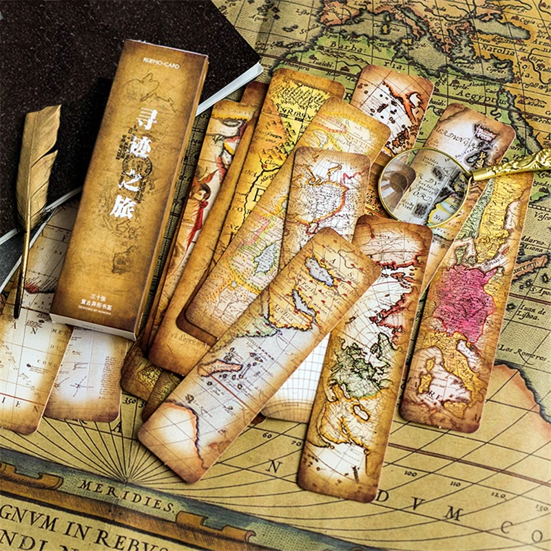 30 Pieces/Box Retro Style Retro Vintage Bookmark Clock Diary Card Novelty Book Reader Page Bookmark Creative Paper Bookmark
30 Pieces/Box Retro Style Retro Vintage Bookmark Clock Diary Card Novelty Book Reader Page Bookmark Creative Paper Bookmark