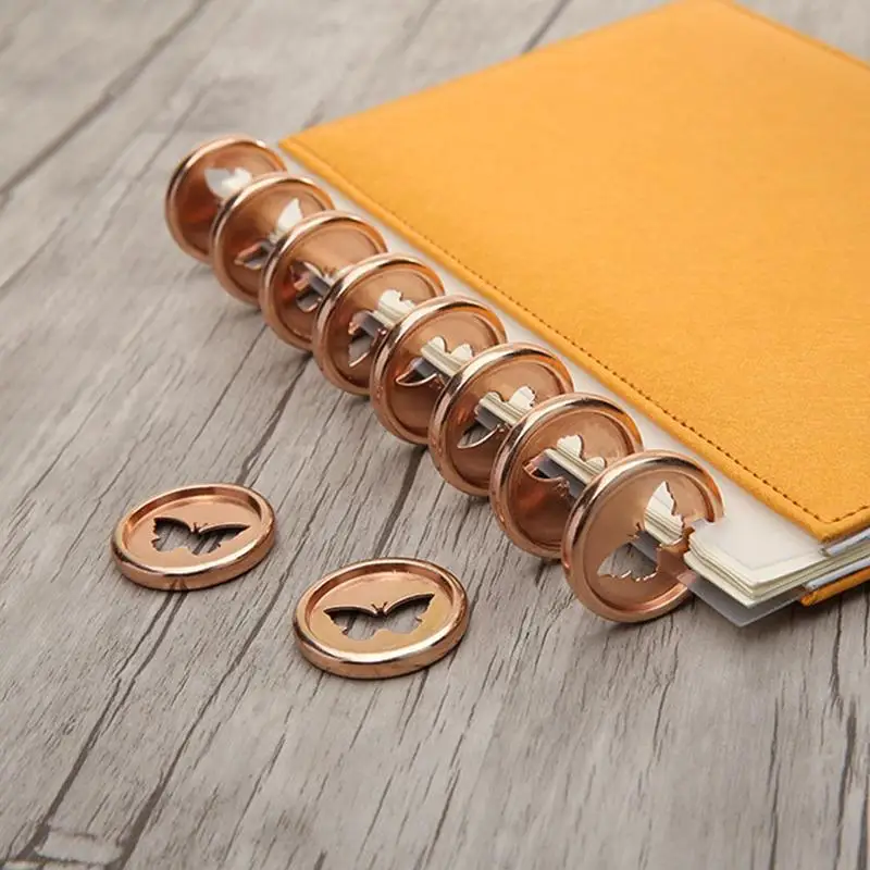 6PCS Notebook Mushroom Hole Button Plastic Accessories Disc Buckle Hand Book Book Binding Discs Loose Button A5 Binder
6PCS Notebook Mushroom Hole Button Plastic Accessories Disc Buckle Hand Book Book Binding Discs Loose Button A5 Binder