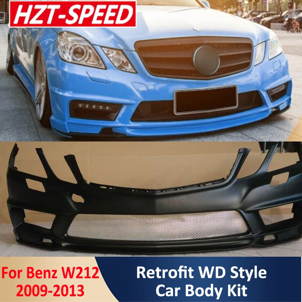 W212 Modify to WD Style Resin Unpainted Car Body Kit Front Rear Bumper Side Skirts For Benz W212 E200 E260 E300L 2009-2013
W212 Modify to WD Style Resin Unpainted Car Body Kit Front Rear Bumper Side Skirts For Benz W212 E200 E260 E300L 2009-2013