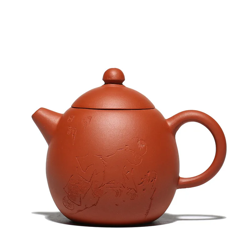 Yixing Teapot Ore Mud Kung Fu Master Handmade Kettle Creative Teaware Send Gift Box
Yixing Teapot Ore Mud Kung Fu Master Handmade Kettle Creative Teaware Send Gift Box