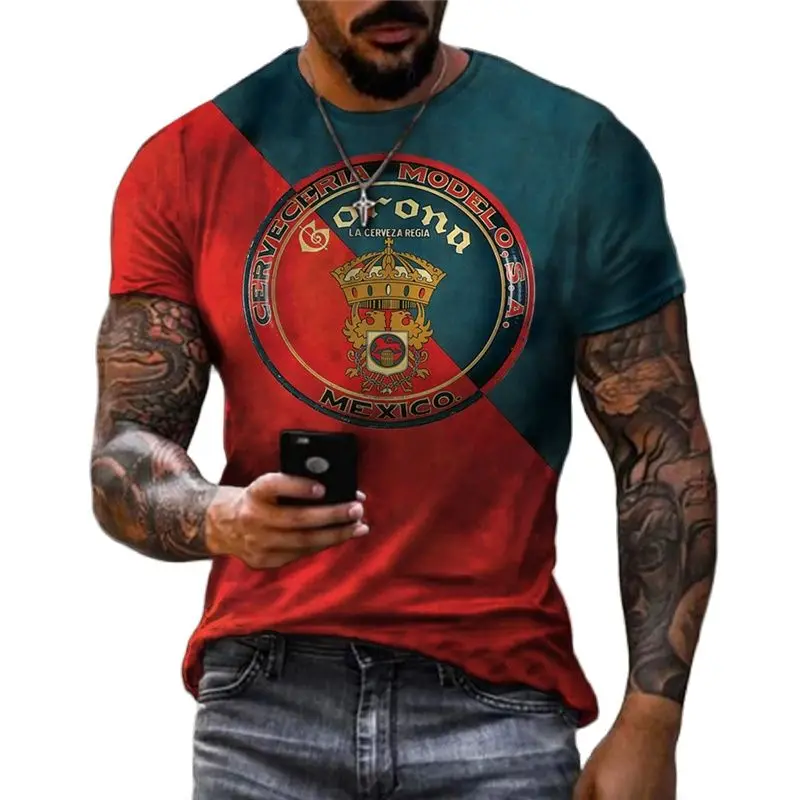 2021 Summer Fashion Men's 3DT Shirts, American Street Trendy Men's Shirts, Breathable Round Neck Large Size Men's T-shirts
2021 Summer Fashion Men's 3DT Shirts, American Street Trendy Men's Shirts, Breathable Round Neck Large Size Men's T-shirts