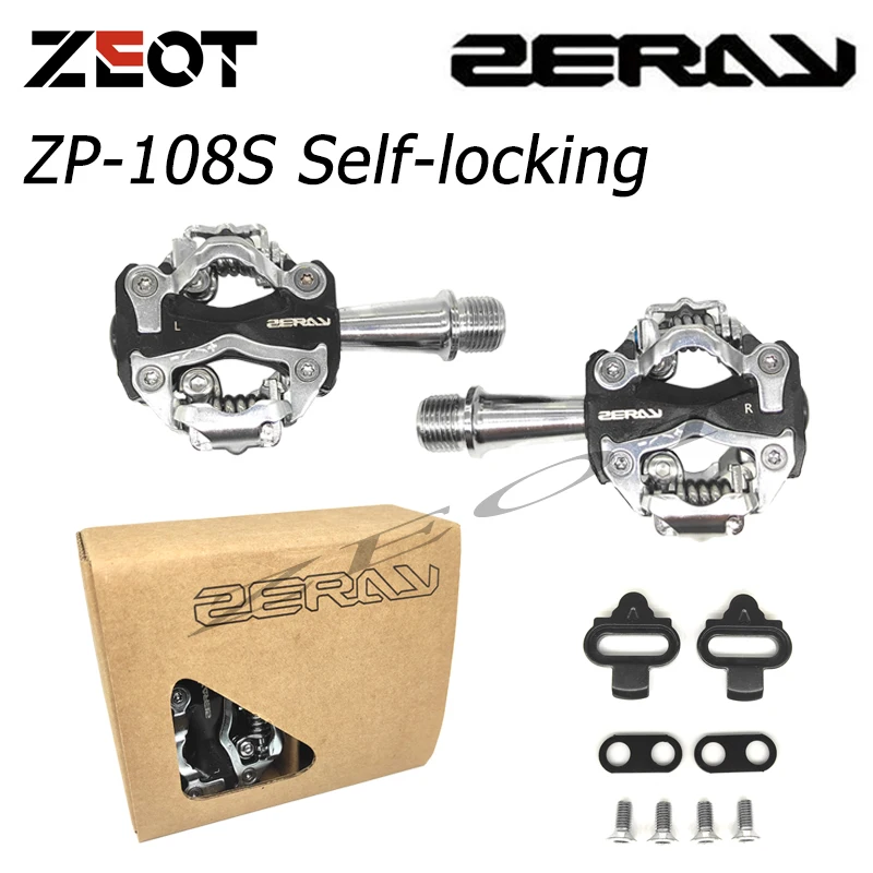 ZERAY New ZP-108S Cycling Road Bike MTB Clipless Pedals Self-locking Pedals SPD Compatible Pedals Bike Parts 108S Free Shipping
ZERAY New ZP-108S Cycling Road Bike MTB Clipless Pedals Self-locking Pedals SPD Compatible Pedals Bike Parts 108S Free Shipping