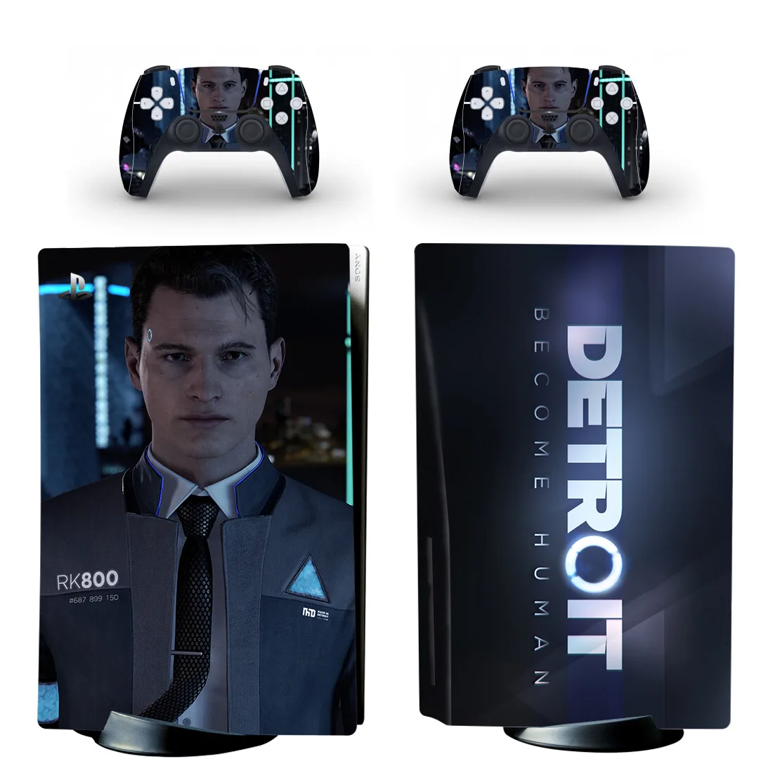 Виниловая наклейка на кожу DETROIT PS5 Standard Disc Edition, наклейка для консоли PlayStation 5 и контроллера PS5
Виниловая наклейка на кожу DETROIT PS5 Standard Disc Edition, наклейка для консоли PlayStation 5 и контроллера PS5