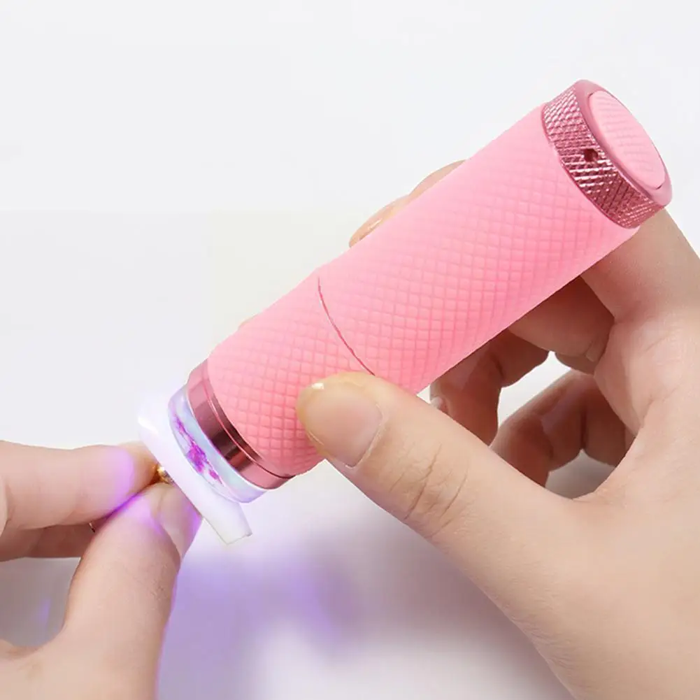 Pink LongNails Silicone UV Stamp Mini Lamp 12leds Portable Gel Dryer Polish Nail Stamp Curing Flashlight Handle Press Light F6C1
Pink LongNails Silicone UV Stamp Mini Lamp 12leds Portable Gel Dryer Polish Nail Stamp Curing Flashlight Handle Press Light F6C1