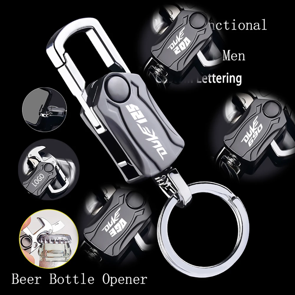 Finger Spinner Men's Multifunctional metal Keychain for KTM Duke 125 200 390 690 SMC motorcycle Accessories
Finger Spinner Men's Multifunctional metal Keychain for KTM Duke 125 200 390 690 SMC motorcycle Accessories