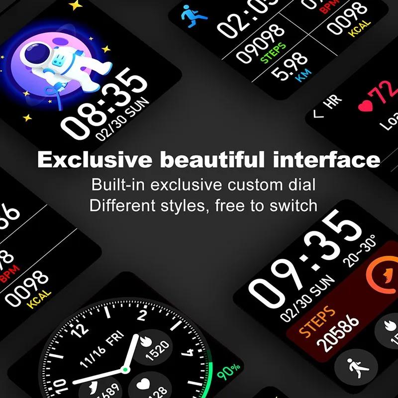 F16 1.54inch Smart Watch Full-touch Screen Heart Rate Blood Pressure Oxygen Monitor Wristband Weather Display Smart Watch 
F16 1.54inch Smart Watch Full-touch Screen Heart Rate Blood Pressure Oxygen Monitor Wristband Weather Display Smart Watch