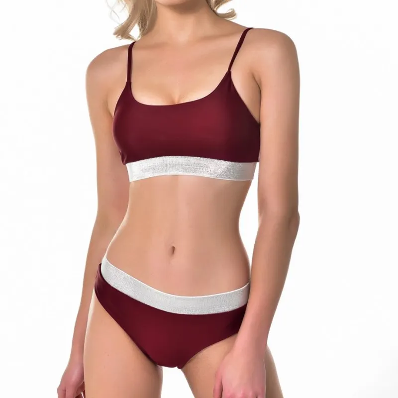 Ladies High Waist Bikini Shiny Patchwork Push Up Swimsuit Sexy Two Piece Bikini Beach Swimsuit 2022
Ladies High Waist Bikini Shiny Patchwork Push Up Swimsuit Sexy Two Piece Bikini Beach Swimsuit 2022