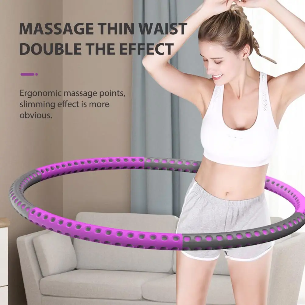 Female Sport Hoop Circle Fitness Hoop 6 Section Removable Hoop Fitness Tummy Shaping Waist Exercise Slimming Loss Weight
Female Sport Hoop Circle Fitness Hoop 6 Section Removable Hoop Fitness Tummy Shaping Waist Exercise Slimming Loss Weight