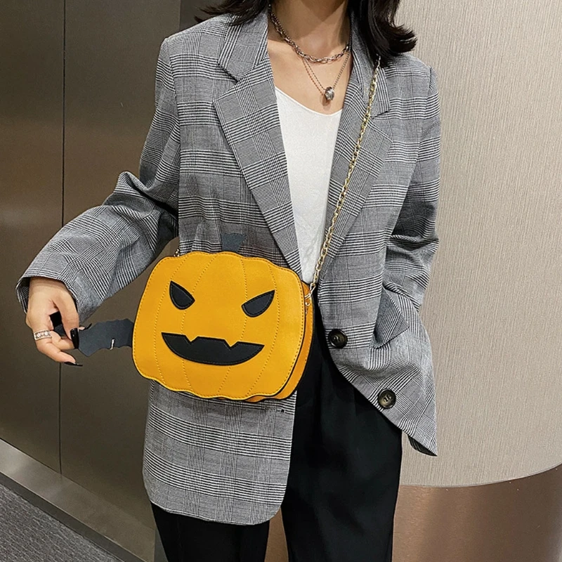 Women Pumpkin Lamp Shape PU Leather Shoulder Crossbody Bag Tote Chain Satchel Pu LX9F
Women Pumpkin Lamp Shape PU Leather Shoulder Crossbody Bag Tote Chain Satchel Pu LX9F