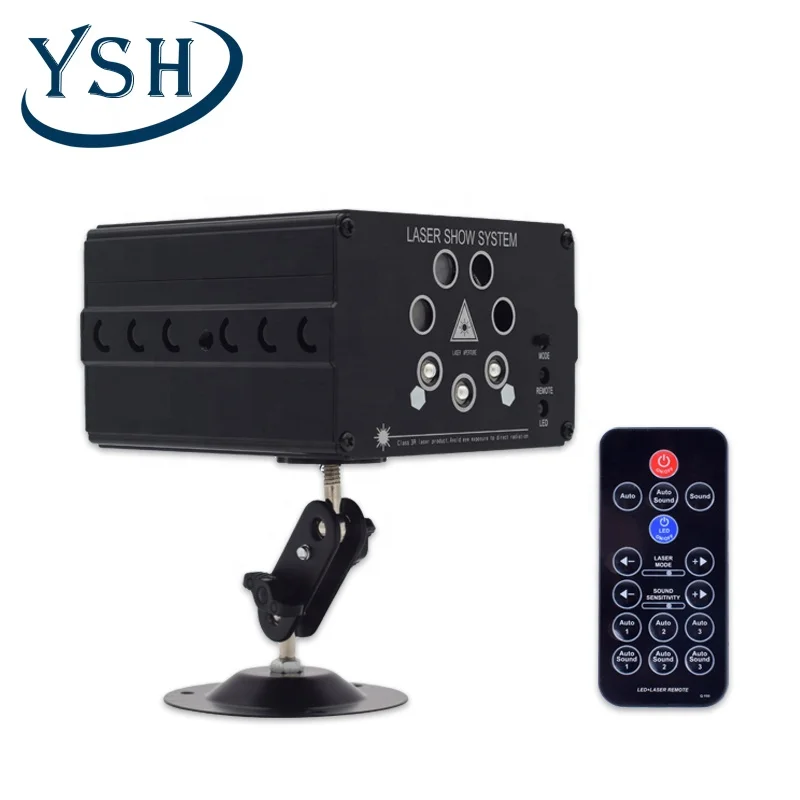 YSH 120 Patterns Stage Lighting Effect Sound Activated 7 Beam Laser Projector Stage For Wedding DJ Dance Home Party Disco Club
YSH 120 Patterns Stage Lighting Effect Sound Activated 7 Beam Laser Projector Stage For Wedding DJ Dance Home Party Disco Club