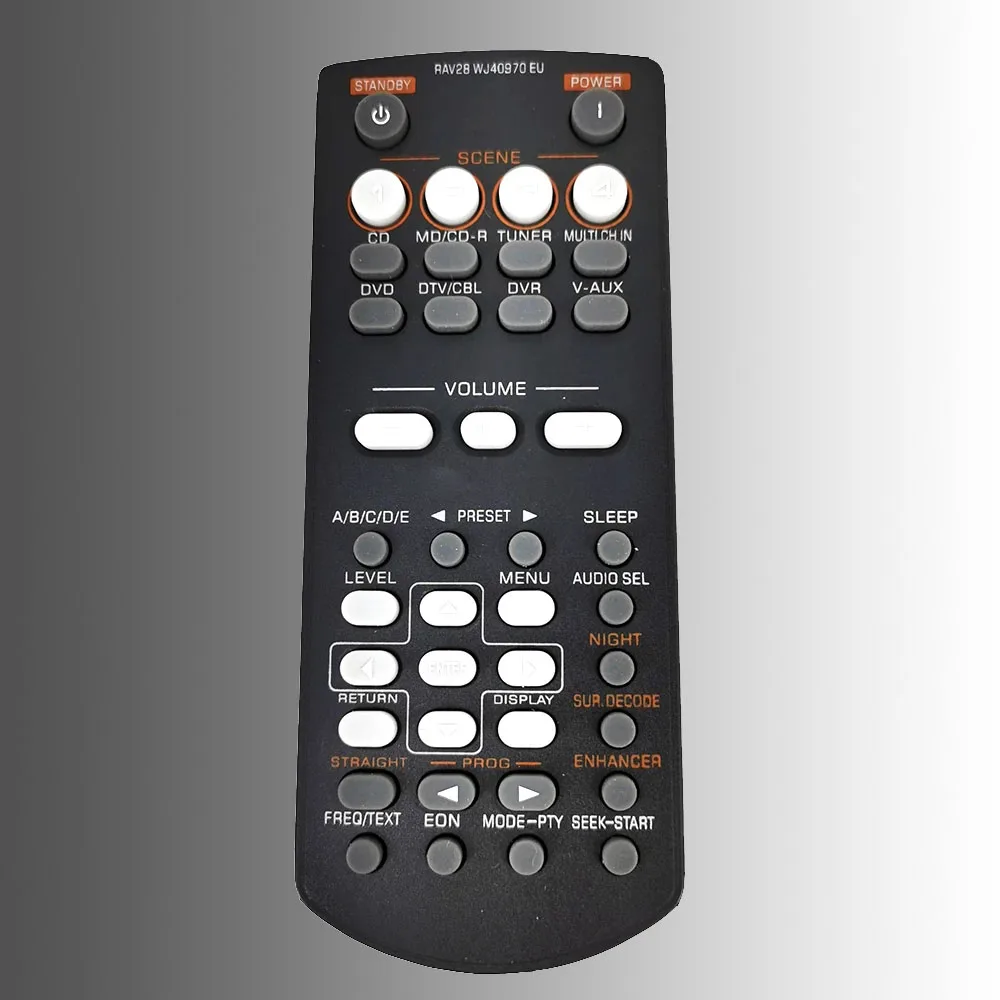 New Replacement RAV28 WJ40970EU For Yamaha AV Amplifier Receiver Remote Control RAV34 RAV250 RX-V361 RX-V365 HTR-6030
New Replacement RAV28 WJ40970EU For Yamaha AV Amplifier Receiver Remote Control RAV34 RAV250 RX-V361 RX-V365 HTR-6030