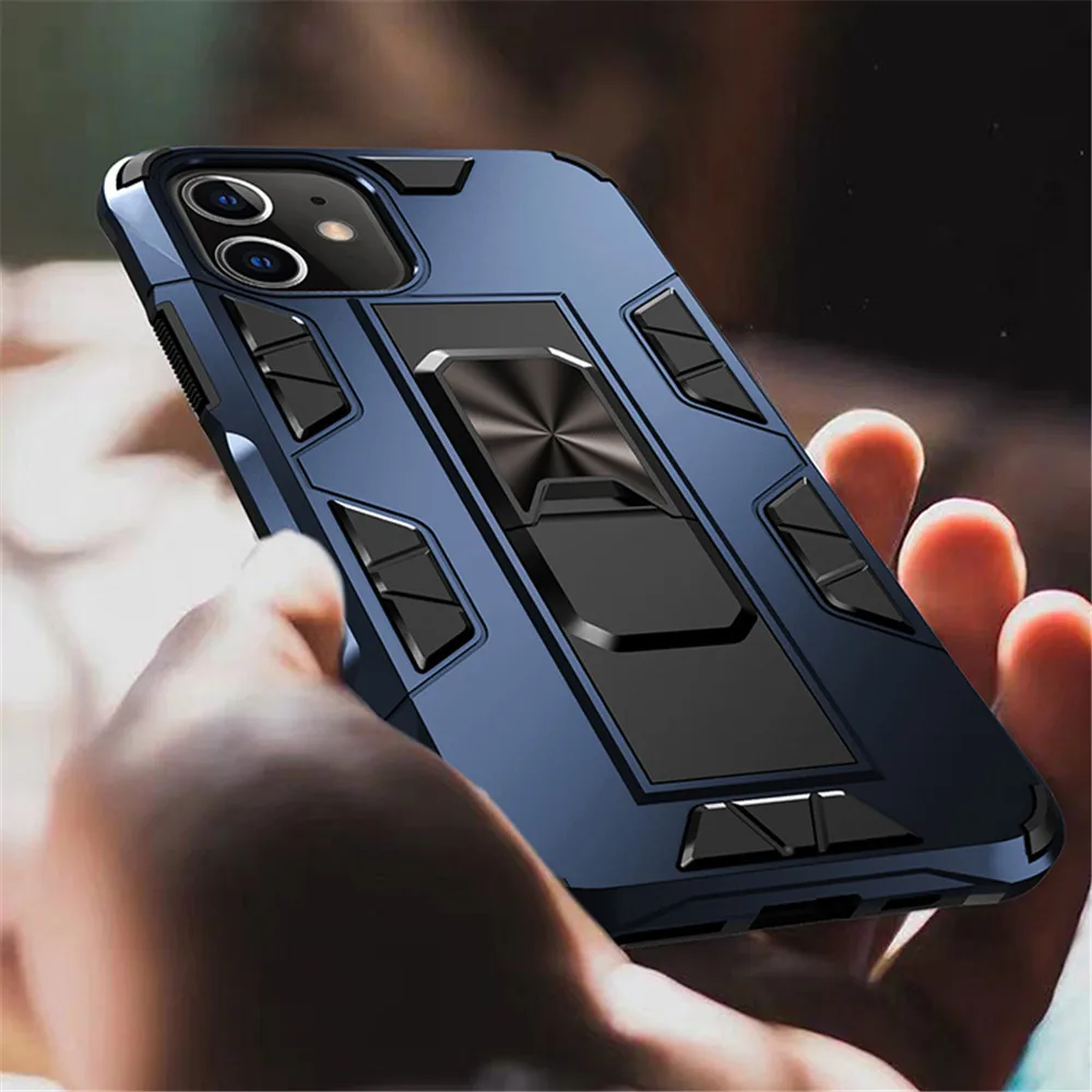For iPhone 11 Case 12 Pro Max SE 2 2020 XS XR Cover Armor Shockproof Case For iPhone 12 Mini X XS MAX XR 7 8 Plus Kickstand Case
For iPhone 11 Case 12 Pro Max SE 2 2020 XS XR Cover Armor Shockproof Case For iPhone 12 Mini X XS MAX XR 7 8 Plus Kickstand Case