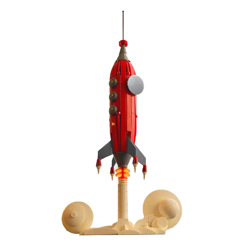 MOC Rocket Launch Space Rocket Shuttle Launch Building Blocks Bricks Hith-Tech Model Toys For Children's Education Toys Gifts
MOC Rocket Launch Space Rocket Shuttle Launch Building Blocks Bricks Hith-Tech Model Toys For Children's Education Toys Gifts