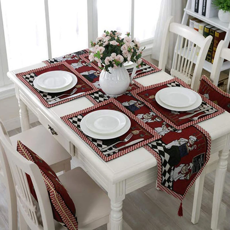 Настольная дорожка из полиэстера, жаккардовая, в американском деревенском стиле
Настольная дорожка из полиэстера, жаккардовая, в американском деревенском стиле