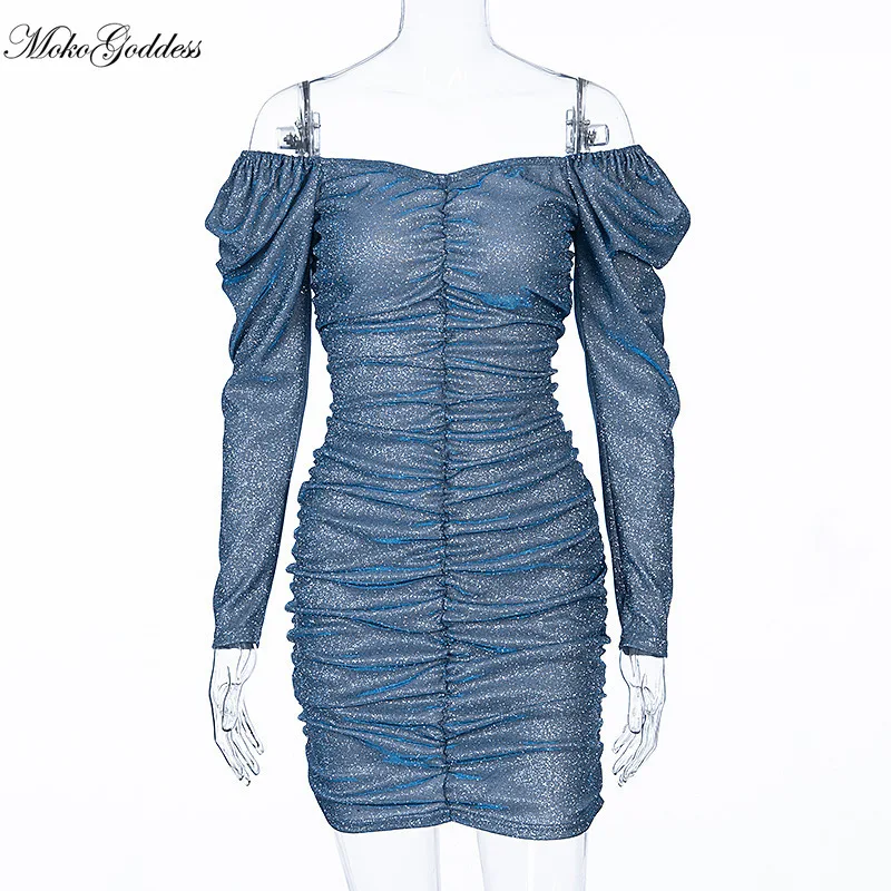 MokoGoddess 2020 long sleeve slash neck sequin shining sexy mini dress autumn winter women Christmas party outfits streetwear
MokoGoddess 2020 long sleeve slash neck sequin shining sexy mini dress autumn winter women Christmas party outfits streetwear