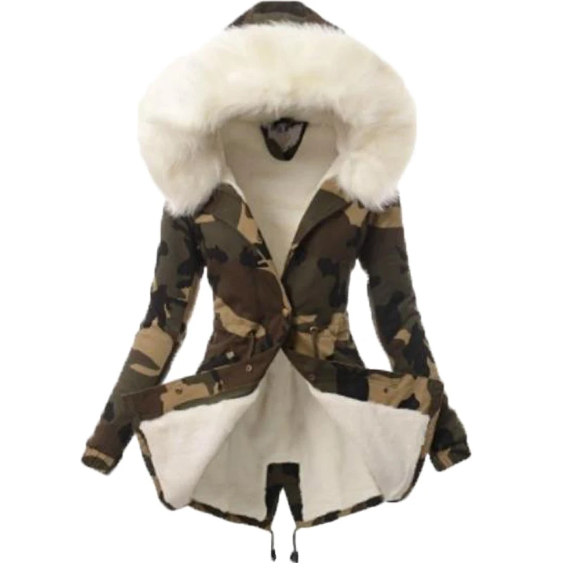 Warm 2021 New Winter Large Fur Hooded Winter Coat Women Jacket Thick Warm Parkas Female Outerwear New
Warm 2021 New Winter Large Fur Hooded Winter Coat Women Jacket Thick Warm Parkas Female Outerwear New