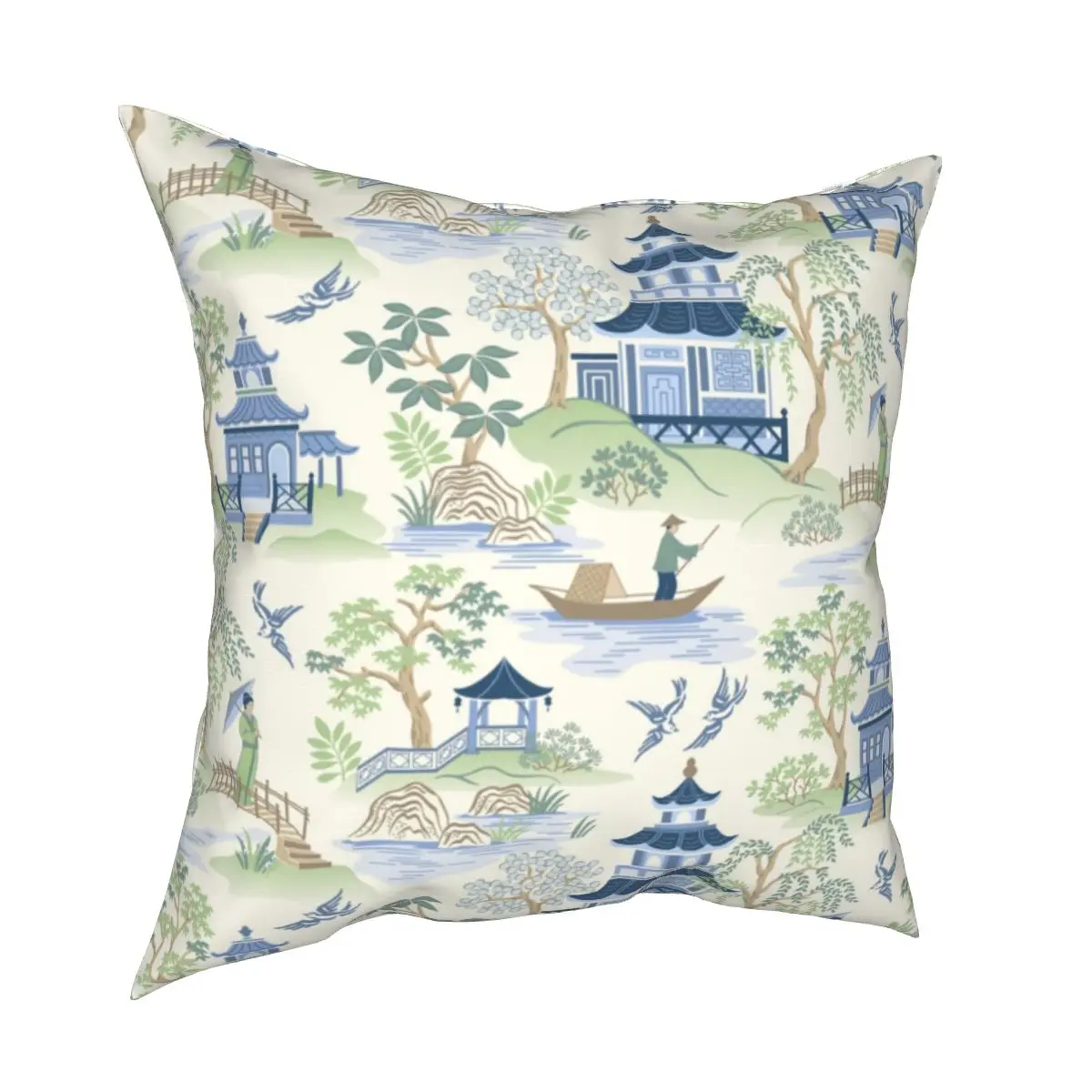 Chinoiserie Chinese Green Pillowcase Soft Polyester Cushion Cover Decorative Pillow Case Cover Home Square 40*40cm
Chinoiserie Chinese Green Pillowcase Soft Polyester Cushion Cover Decorative Pillow Case Cover Home Square 40*40cm
