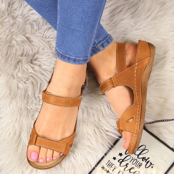 2020 New Summer Sandals Women Flat Ladies Comfortable Ankle Hollow Round Toe Sandals Soft Sole Shoes Sandalias Mujer
2020 New Summer Sandals Women Flat Ladies Comfortable Ankle Hollow Round Toe Sandals Soft Sole Shoes Sandalias Mujer