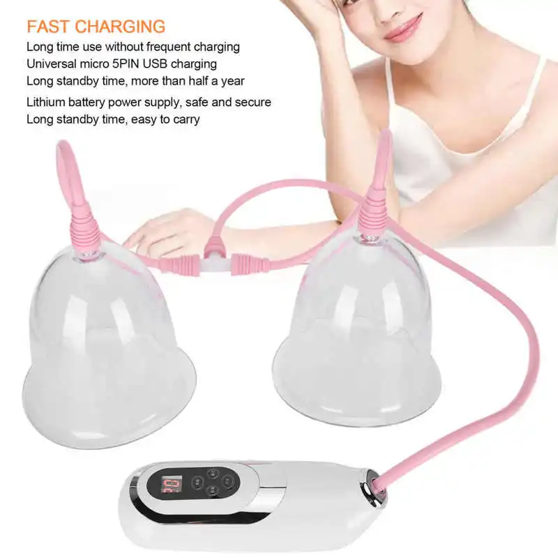 Electric Breast Massager Multifunctional Breast Enlargement Device Enhancing Cup Powerful Nipple Enlarge Beauty Shaping Tool
Electric Breast Massager Multifunctional Breast Enlargement Device Enhancing Cup Powerful Nipple Enlarge Beauty Shaping Tool