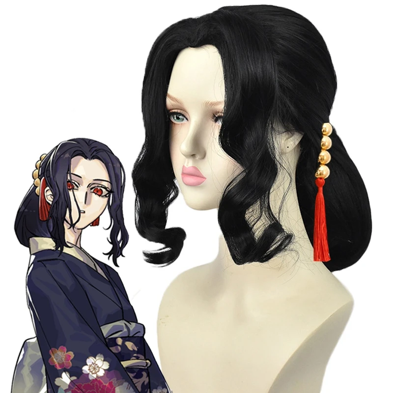 Kibutsuji Muzan женский парик аниме Рассекатель демонов: Kimetsu no Yaiba косплей женские черные синтетические волосы для вечевечерние НКИ на Хэллоуин
Kibutsuji Muzan женский парик аниме Рассекатель демонов: Kimetsu no Yaiba косплей женские черные синтетические волосы для вечевечерние НКИ на Хэллоуин
