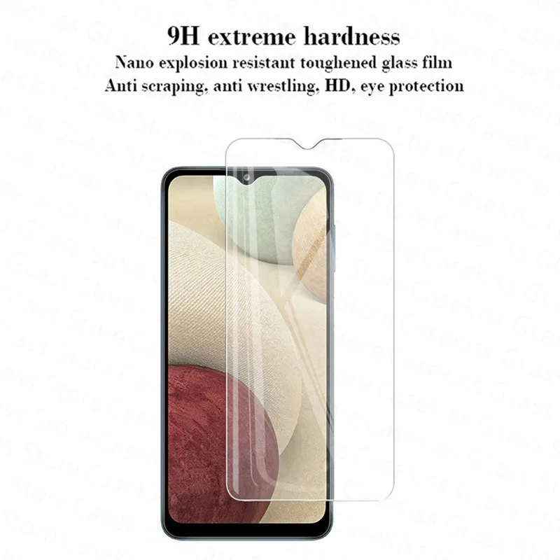 Защитное стекло для Samsung Galaxy A12 A42 A22 5G A52 закаленное прозрачное 6 5 дюйма | Мобильные