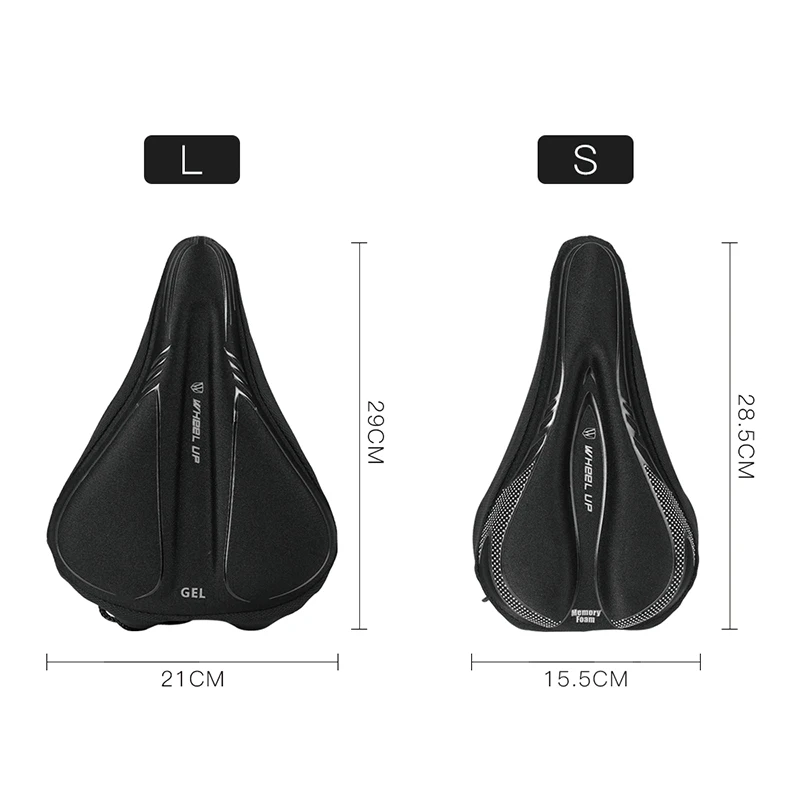 WHeeL UP Silicone Cover Cushion Breathable Mountain Road Bike Seat Bicycle Saddle Covers Mat Silica Gel Pads Bicycle Parts Sport
WHeeL UP Silicone Cover Cushion Breathable Mountain Road Bike Seat Bicycle Saddle Covers Mat Silica Gel Pads Bicycle Parts Sport