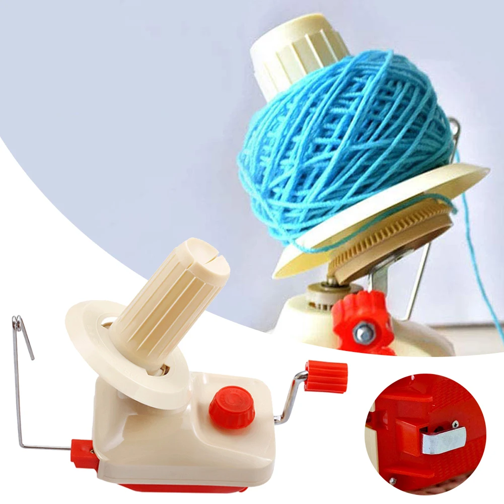 New Fiber String Ball Wool Winder Holder Hand Operated Manual Handheld String Winding Machine Sewing Accessories
New Fiber String Ball Wool Winder Holder Hand Operated Manual Handheld String Winding Machine Sewing Accessories