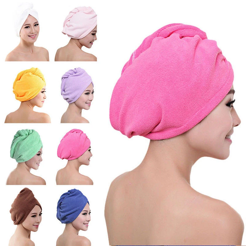 2020 New Arrival Microfiber Hair Drying Towel Wrap Turban Head Hat Bun Cap Shower Dry Microfiber Bath Tower TC647
2020 New Arrival Microfiber Hair Drying Towel Wrap Turban Head Hat Bun Cap Shower Dry Microfiber Bath Tower TC647
