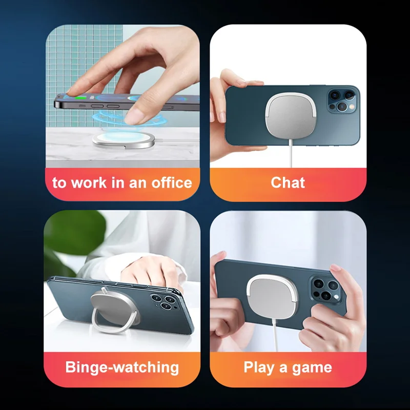 Wireless Charger Portable 15W Magnetic Charing Adapter Fast Induction Charger For iPhone 12 12Mini 12Pro Max Wireless Charger
Wireless Charger Portable 15W Magnetic Charing Adapter Fast Induction Charger For iPhone 12 12Mini 12Pro Max Wireless Charger