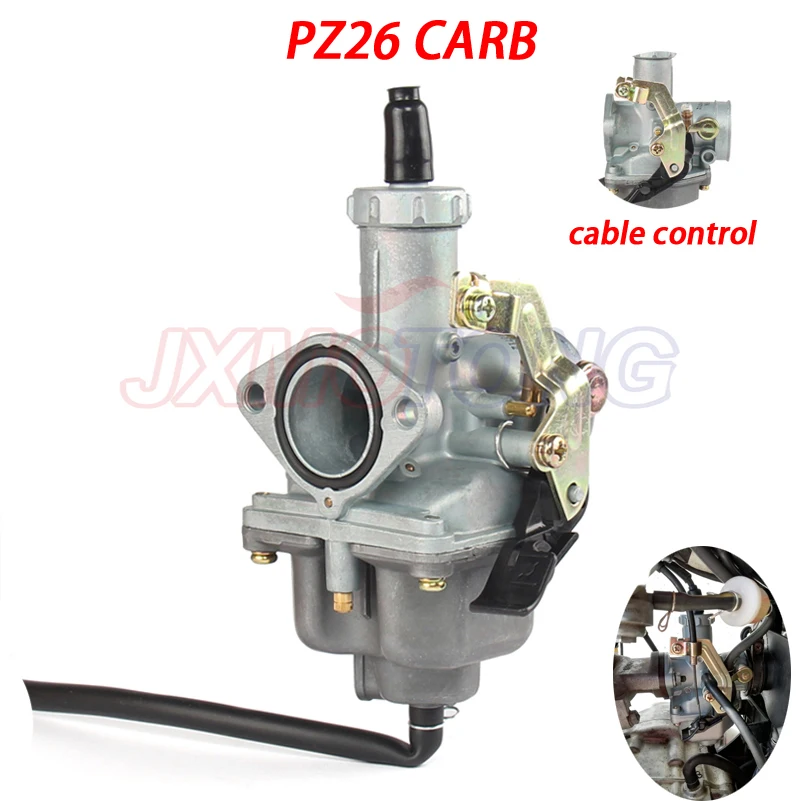 PZ26 Motorcycle Automatic Carburetor cable control Carburator for Honda CG125 motorbike Dirt Bike Quad ATV
PZ26 Motorcycle Automatic Carburetor cable control Carburator for Honda CG125 motorbike Dirt Bike Quad ATV