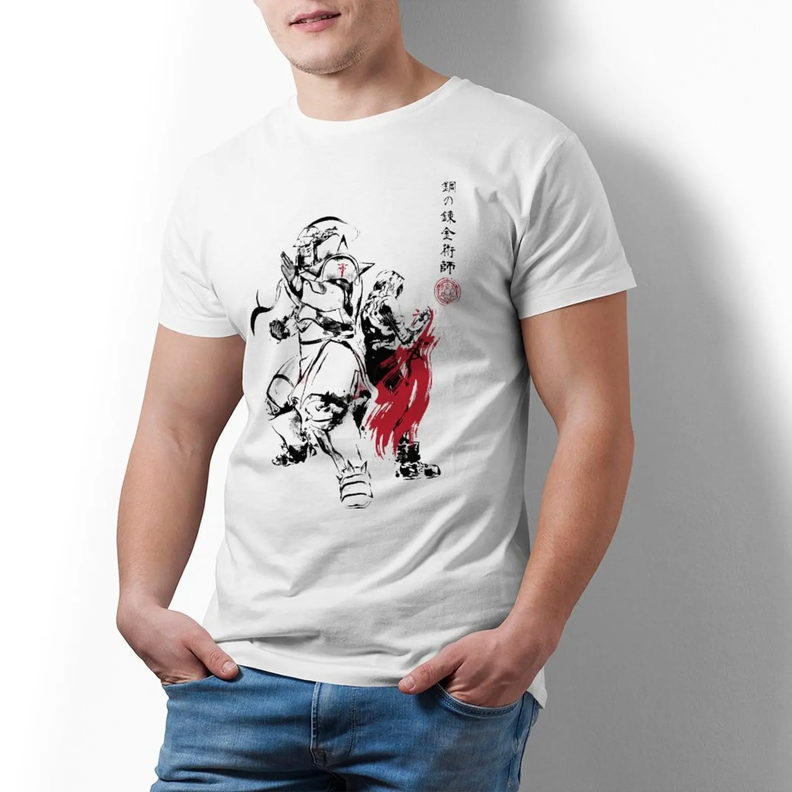 Футболка Sumi-e мужская с графическим принтом, повседневная тенниска из 100 хлопка, майка с коротким рукавом, большие размеры, лето
Футболка Sumi-e мужская с графическим принтом, повседневная тенниска из 100 хлопка, майка с коротким рукавом, большие размеры, лето