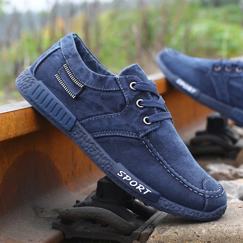 Plus Size Men Shoes Denim Canvas Shoes Men Sneakers Lace-up Trend Shoes Casual Sports Male Shoes Espadrilles Chaussure Homme
Plus Size Men Shoes Denim Canvas Shoes Men Sneakers Lace-up Trend Shoes Casual Sports Male Shoes Espadrilles Chaussure Homme